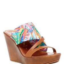 Incaltaminte Femei Italian Shoemakers Robin Platform Wedge Sandal BRIGHT MULTI