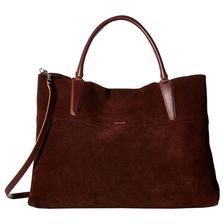 COACH The Extra Large Soft Borough Suede Port