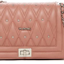 Valentino By Mario Valentino Alice Diamond Quilt Leather Convertible Shoulder Bag ROSE
