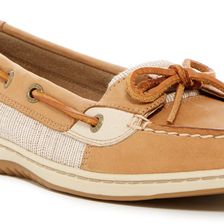 Sperry Top-Sider Angelfish Crosshatch Linen Boat Shoe LINEN