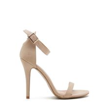 Incaltaminte Femei CheapChic Two Strap Heel Nude