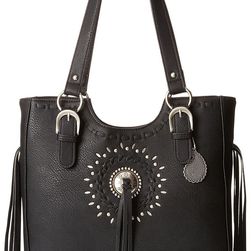 American West Sioux 3-Compartment Tote Black