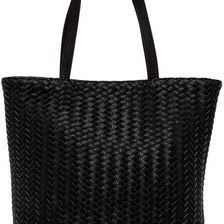 Deux Lux Crosby Woven Tote BLACK