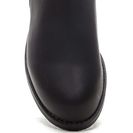 Incaltaminte Femei CheapChic Laced The Test Faux Leather Boots Black