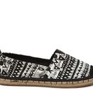 Incaltaminte Femei Sakroots Ella Flat BlackWhite