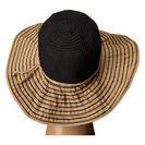 Accesorii Femei San Diego Hat Company RBM5559 4 Inch Brim Ribbon Sun Hat Black