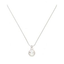 Bijuterii Femei Forever21 Snake Chain Rhinestone Necklace Silverclear