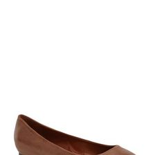 Incaltaminte Femei MIA Bea Leather Flat CHESTNUT LEATHER