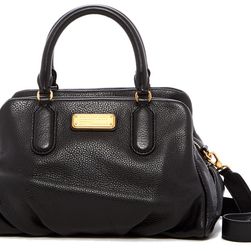 Marc by Marc Jacobs Baby Groovee Leather Satchel BLACK