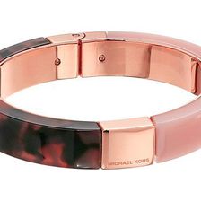 Bijuterii Femei Michael Kors Color Block Hinge Bracelet Rose GoldBlushBlush Tortoise