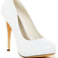 Michael Antonio Love Me Patent Pump WHITE2