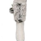 Incaltaminte Femei US Polo Assn Noelle Wedge Fur Boot GRAY