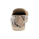 Incaltaminte Femei Via Spiga Belisa NaturalEcru Printed SnakeSport Suede