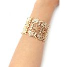 Bijuterii Femei Forever21 Filigree Stretch Bracelet Gold