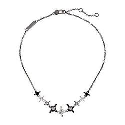 Bijuterii Femei Marc by Marc Jacobs Screw It Wingnut Chain Necklace Black Multi