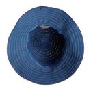 Accesorii Femei San Diego Hat Company RBM5557 Ribbon Sun Hat with Braided Fauxe Suede Snap Closure Chambray