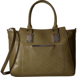 Steve Madden BLucille Satchel Olive 1