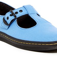 Dr. Martens Woolwich T-Strap Mary Jane Sneaker (Unisex) DENIM BLUE