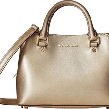 Michael Kors Savannah Small Satchel Pale Gold