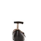 Incaltaminte Femei French Connection Black Geklin Studded T-Strap Pointed Toe Flats Black