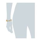 Bijuterii Femei Cole Haan Logo Link Line Bracelet Gold