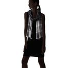 Accesorii Femei Michael Stars Dipped In Plaid Wrap Black