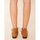 Incaltaminte Femei Forever21 Faux Suede Ankle Booties Tan