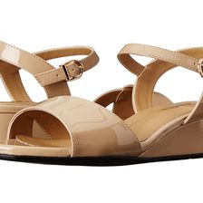 Vaneli Kiona Ecru Mag Patent/Gold Buckle