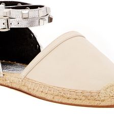 Rebecca Minkoff Gilles Espadrille Flat STONE-SILV