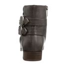 Incaltaminte Femei Frye Molly D Ring Short Charcoal Hammered Full Grain