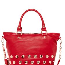 Deux Lux Pipa Small Satchel RED
