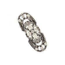 Bijuterii Femei Forever21 Rhinestone Cocktail Ring Bsilverclear