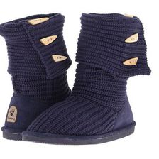 Incaltaminte Femei Bearpaw Knit Tall Indigo