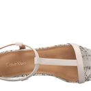 Incaltaminte Femei Calvin Klein Jiselle Soft White Toscana Leather