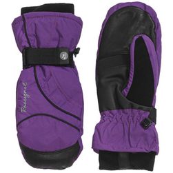 Accesorii Femei Rossignol Round Two PrimaLoft Mittens - Waterproof Insulated BLACKPURPLE (02)