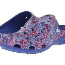 Incaltaminte Femei Crocs Freesail Watercolor Graphic Cerulean Blue