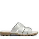 Incaltaminte Femei Aerosoles Devine Sandal WhiteSilver Metallic
