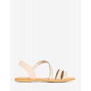 Incaltaminte Femei CheapChic Bayside-47s Make Believe Sandal Nude