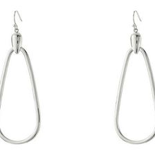 Bijuterii Femei Cole Haan Large Teardrop Earrings Light Rhodium