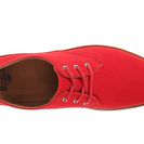 Incaltaminte Femei Dr Martens Gizelle 3-Eye Shoe Red Overdyed Twill Canvas