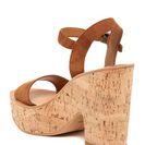 Incaltaminte Femei Dolce Vita Randi Platform Sandal DARK SADDLE SUEDE