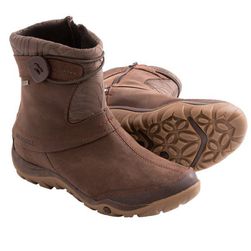 Incaltaminte Femei Merrell Dewbrook Zip Snow Boots - Waterproof Insulated BROWN (02)