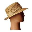 Accesorii Femei San Diego Hat Company UBS1511 Opem Weave Boater Hat Natural