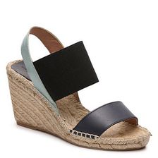 Incaltaminte Femei Charles David Odessa Wedge Sandal NavyBlueBlack