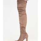 Incaltaminte Femei CheapChic Drawstring Me Along Over-the-knee Boots Taupe