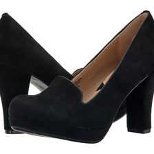 Adrienne Vittadini Maly Black Kid Suede