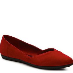 Incaltaminte Femei Kelly Katie Zoe Fabric Ballet Flat Red