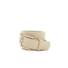 Accesorii Femei Forever21 Classic Faux Leather Belt Ivory