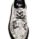 Incaltaminte Femei Dr Martens 1461 Printed Derby Unisex BLACK-WHIT