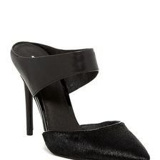 Incaltaminte Femei Kenneth Cole New York Wendy Genuine Cow Fur Ankle Pump BLACK
